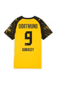 Borussia Dortmund Serhou Guirassy #9 Fotballdrakt Hjemme Klær Dame 2025-26 Korte ermer